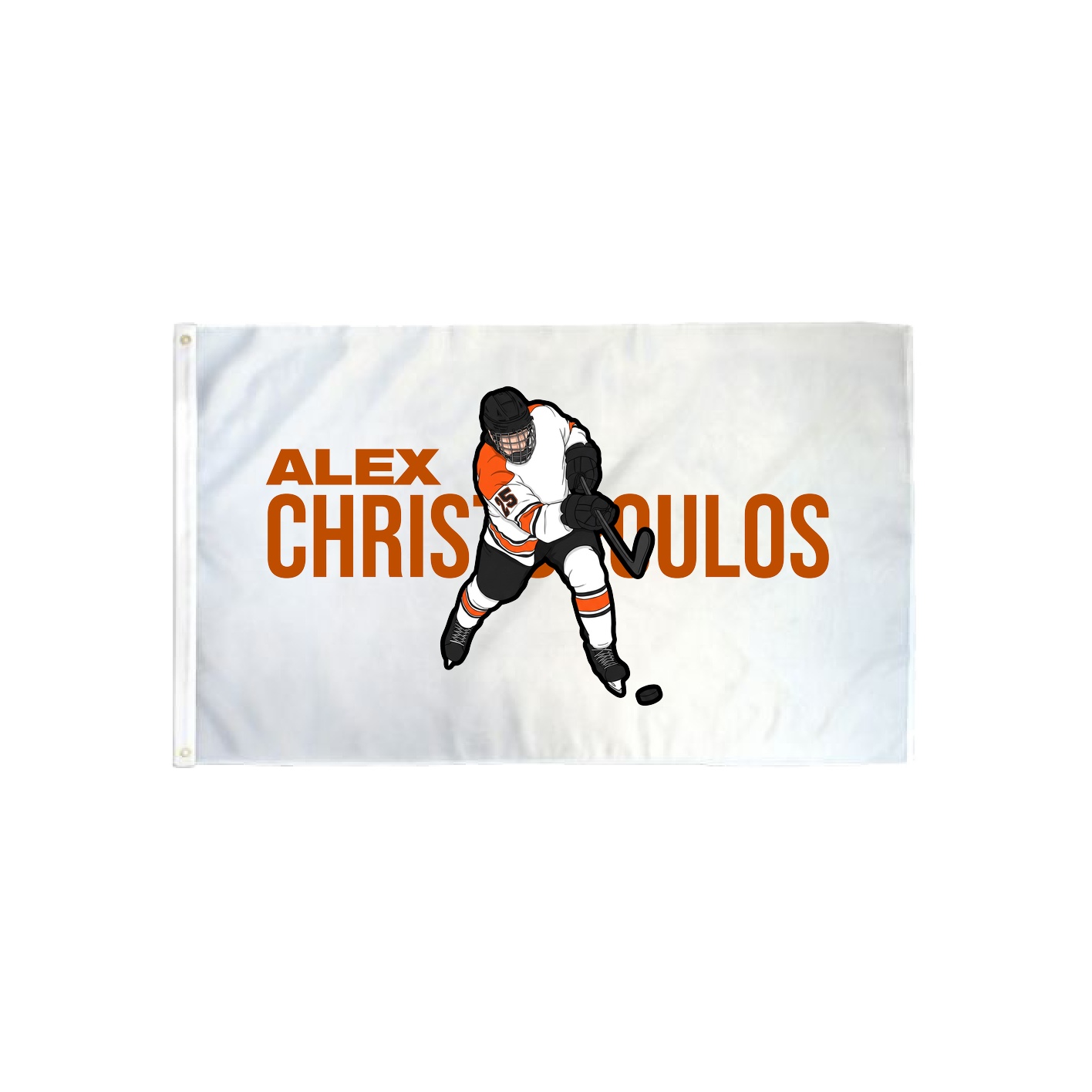 3x5 Flag — Player Name in Classic
