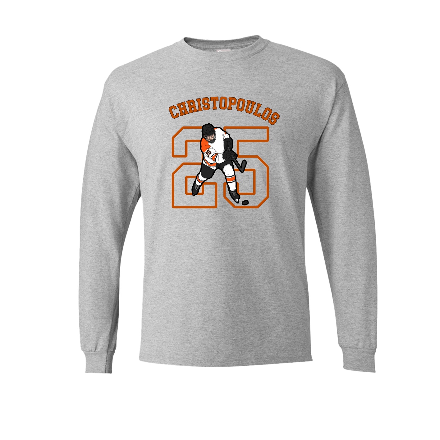 Long Sleeve Tee — Shirsey Arch in Grey
