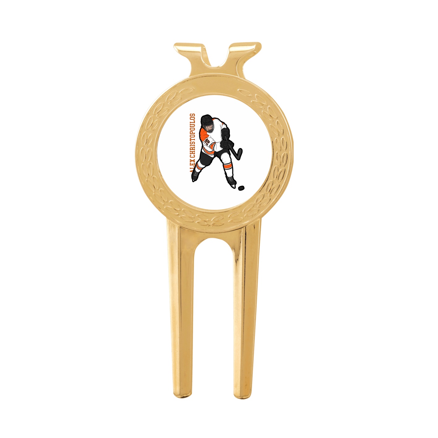 Divot Tool with Ball Marker — Name Vertical in Classic