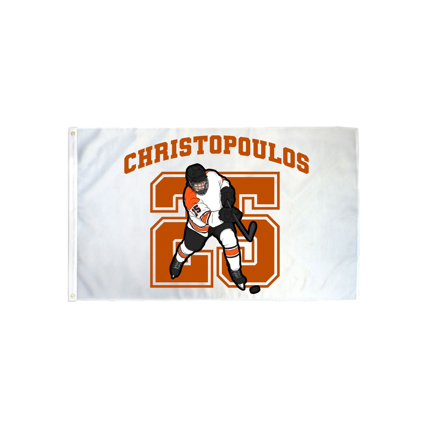 3x5 Flag — Number in Classic