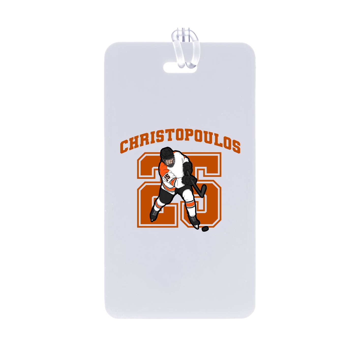 Bag Tag — Number in Classic