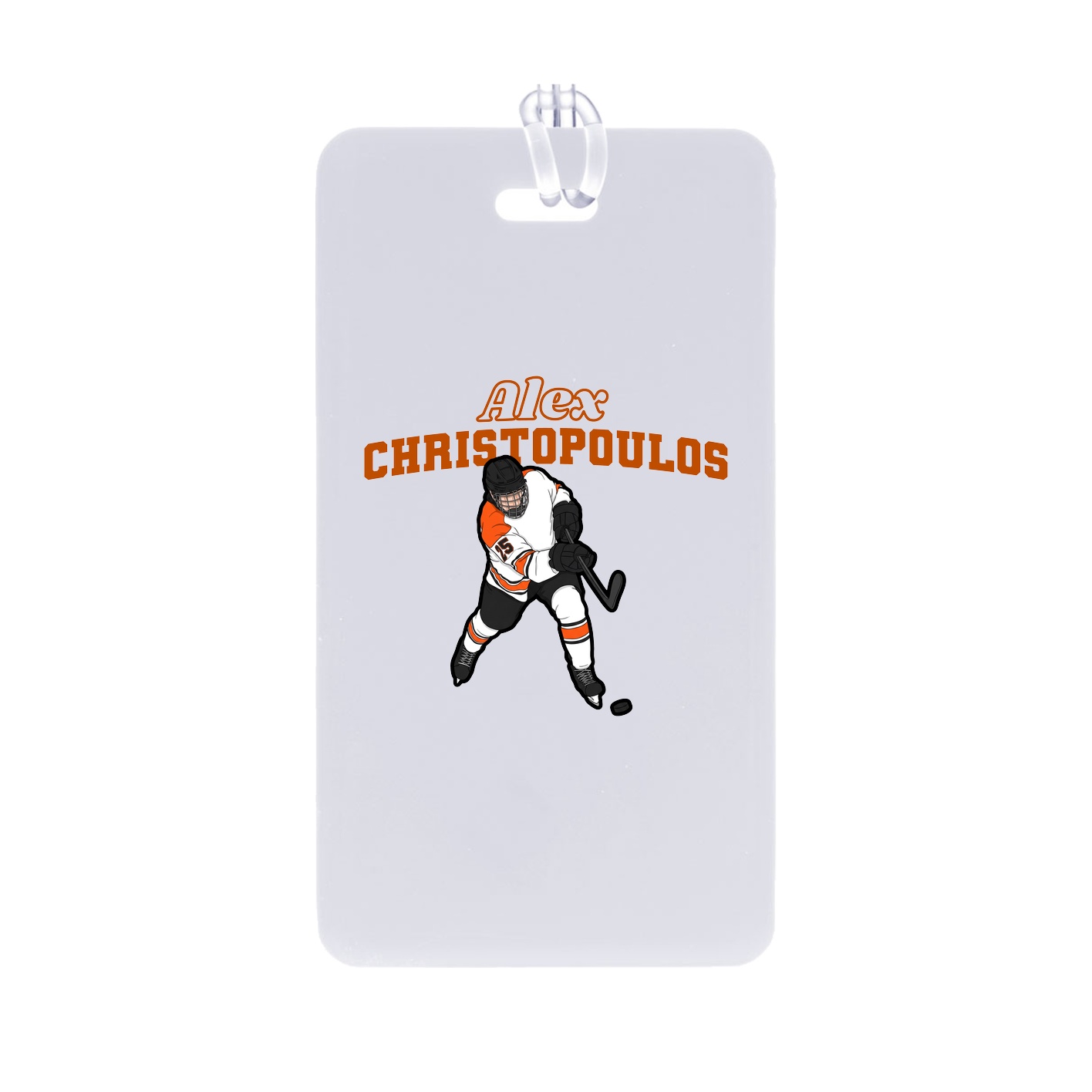 Bag Tag — Name Arch in Classic