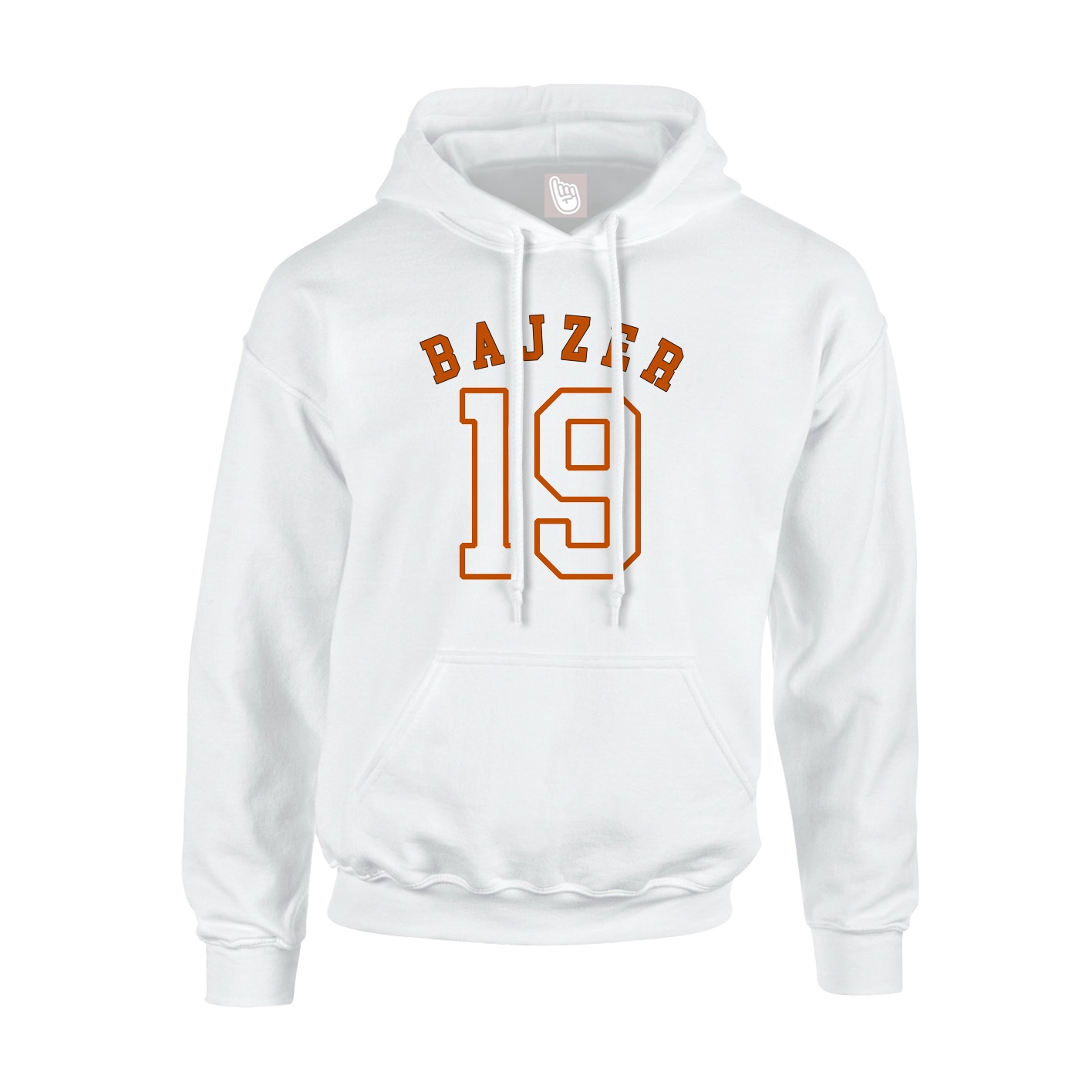 Youth Hoodie — Shirsey Arch in White