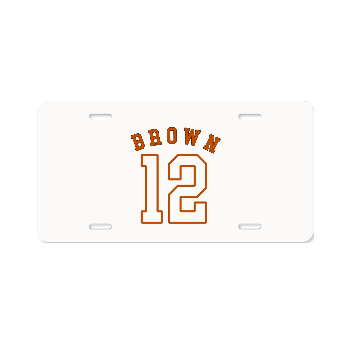 License Plate — Shirsey Arch in Classic