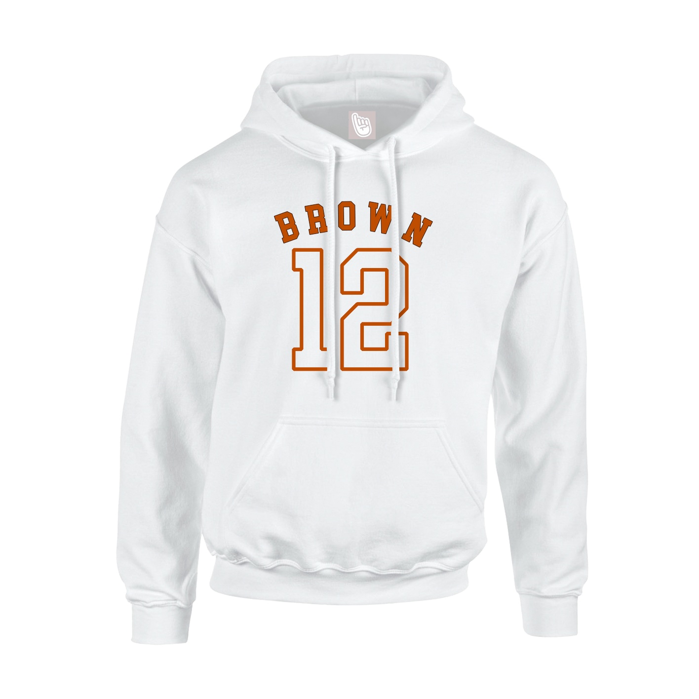 Youth Hoodie — Shirsey Arch in White