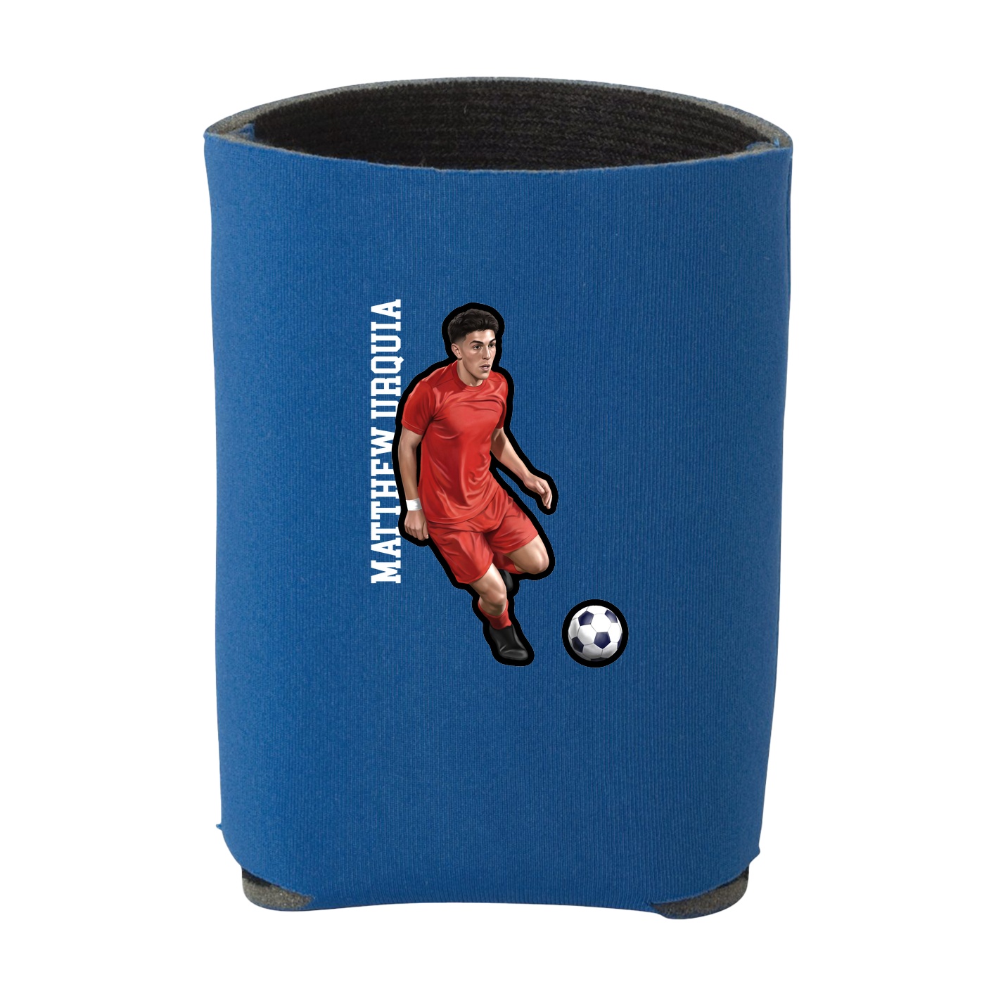Can Holder — Name Vertical in Royal