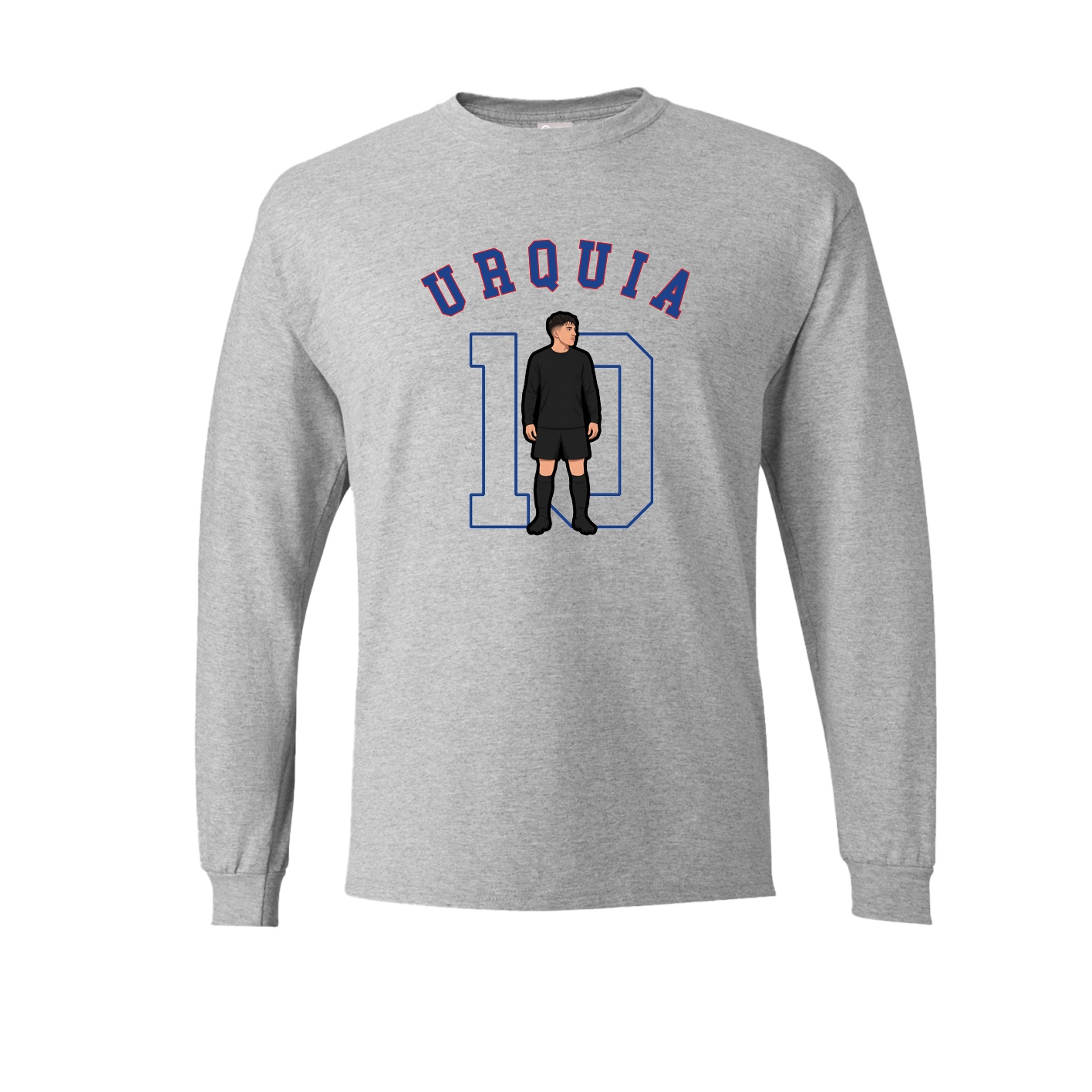 Long Sleeve Tee — Shirsey Arch in Grey