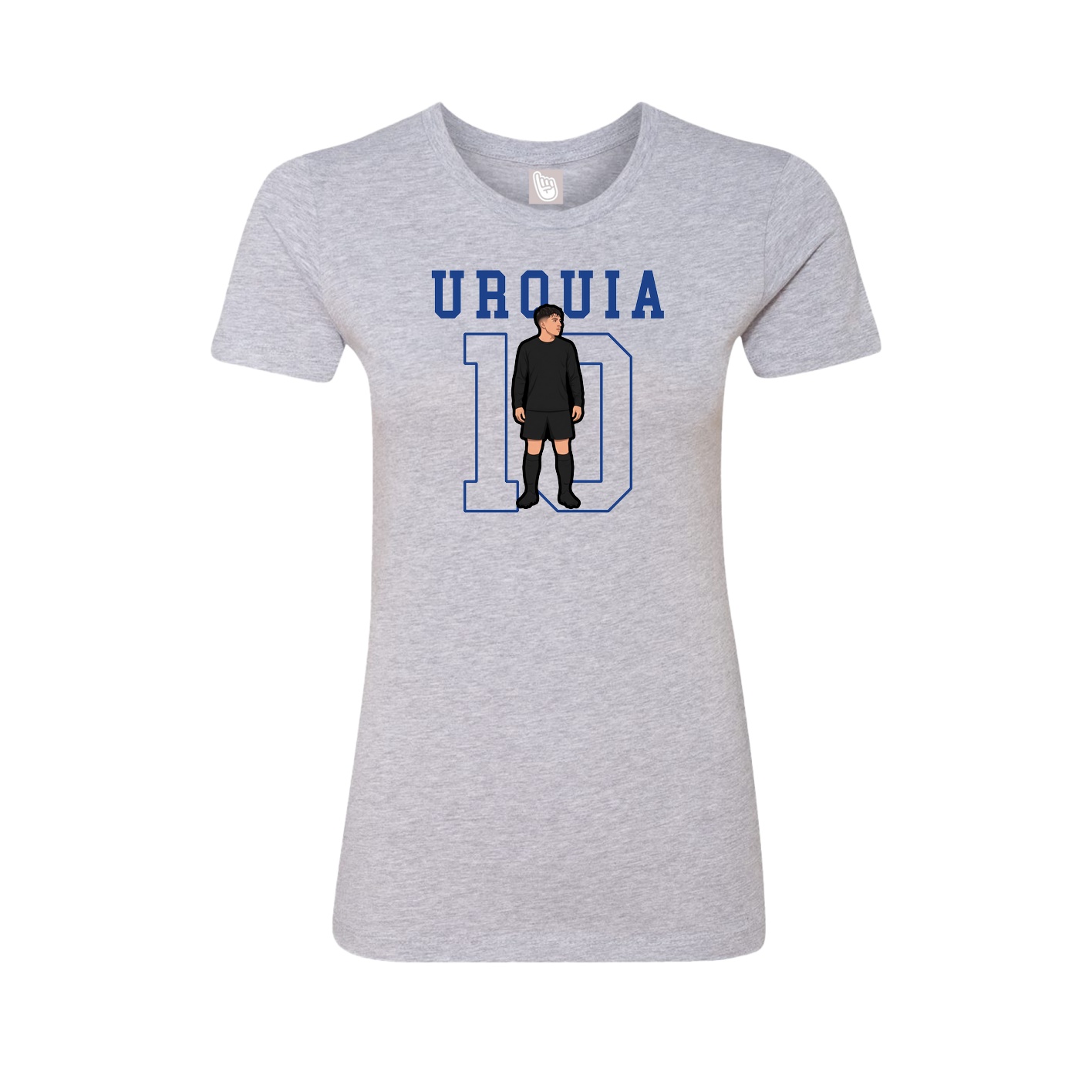 Fitted Women's Tee — Shirsey in Grey