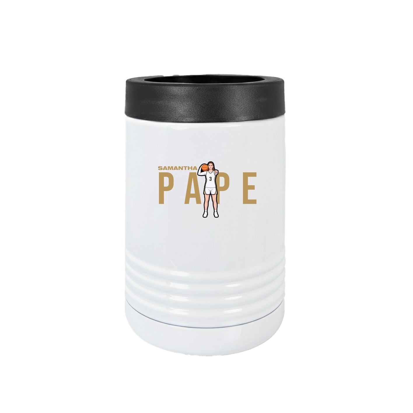 Beverage Holder — Player Name in White