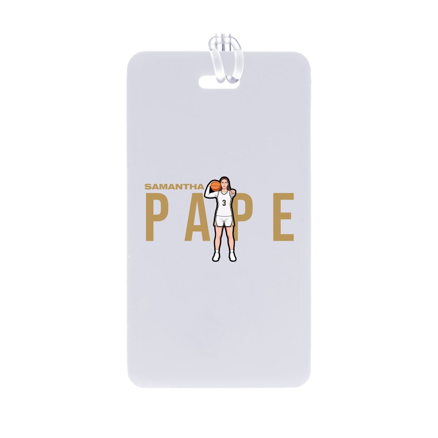 Bag Tag — Player Name in Classic