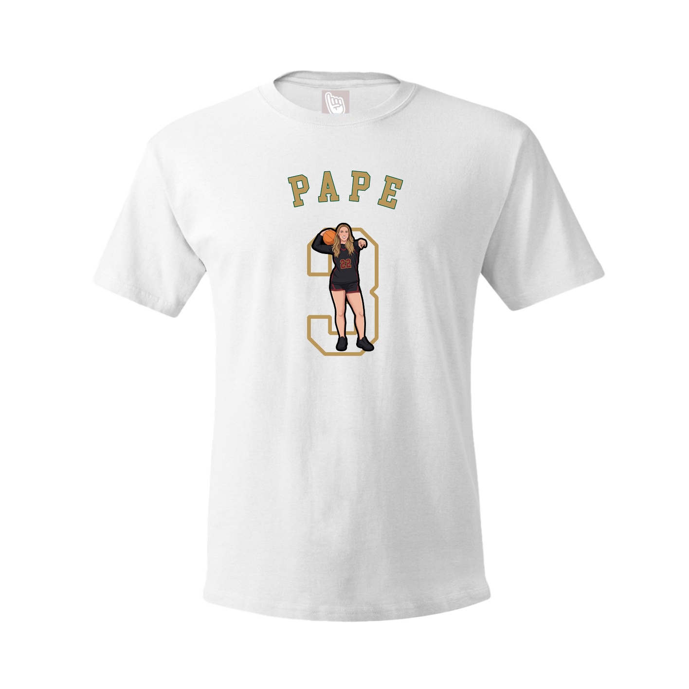 Tee — Shirsey Arch in White