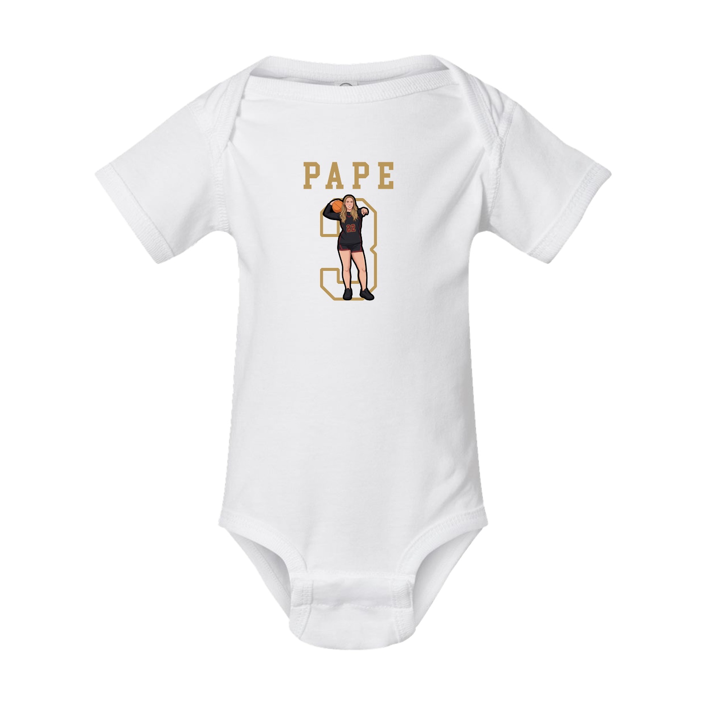 Baby Onesie — Shirsey in White