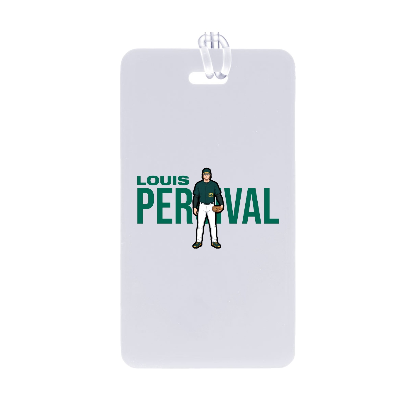 Bag Tag — Player Name in Classic