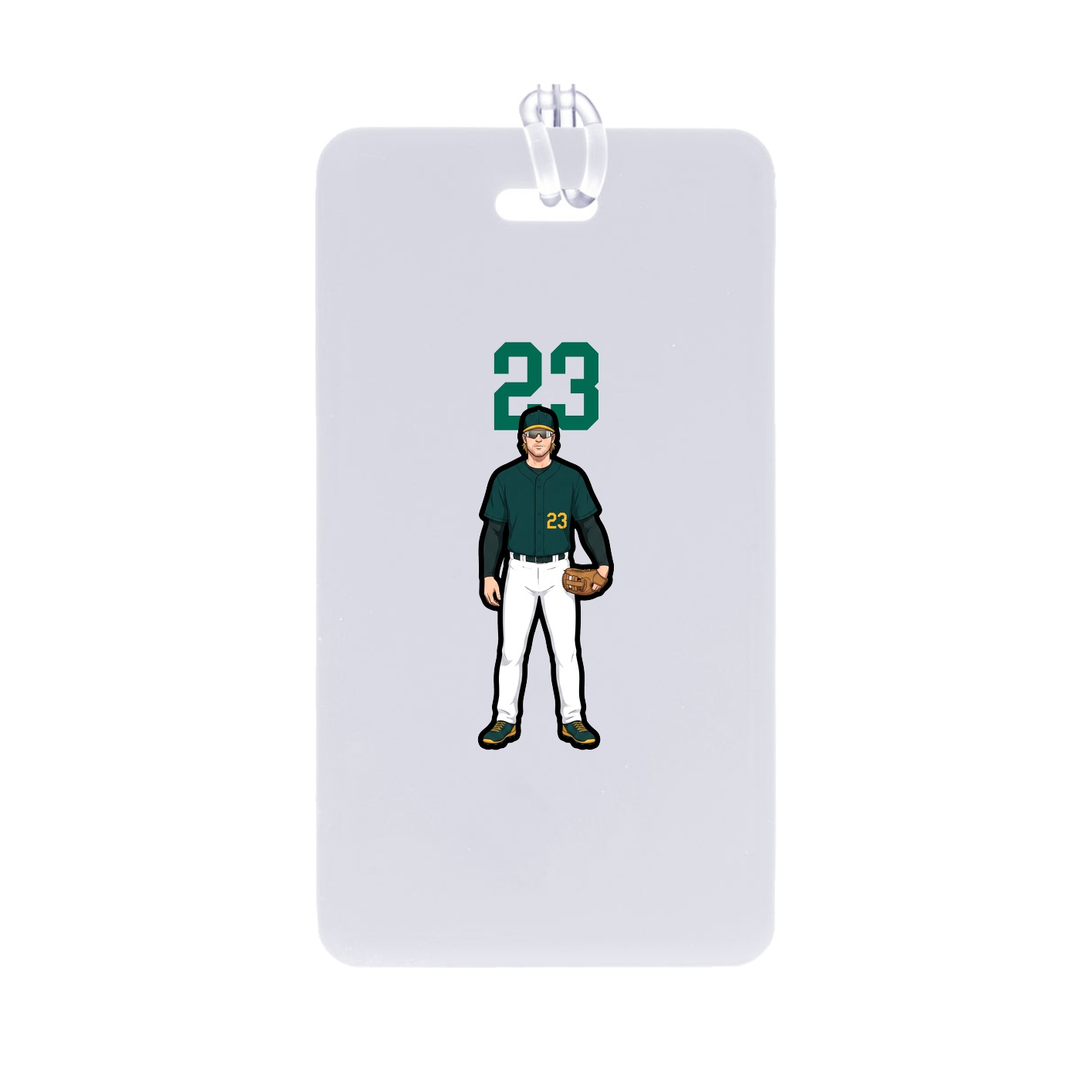 Bag Tag — Number Top in Classic