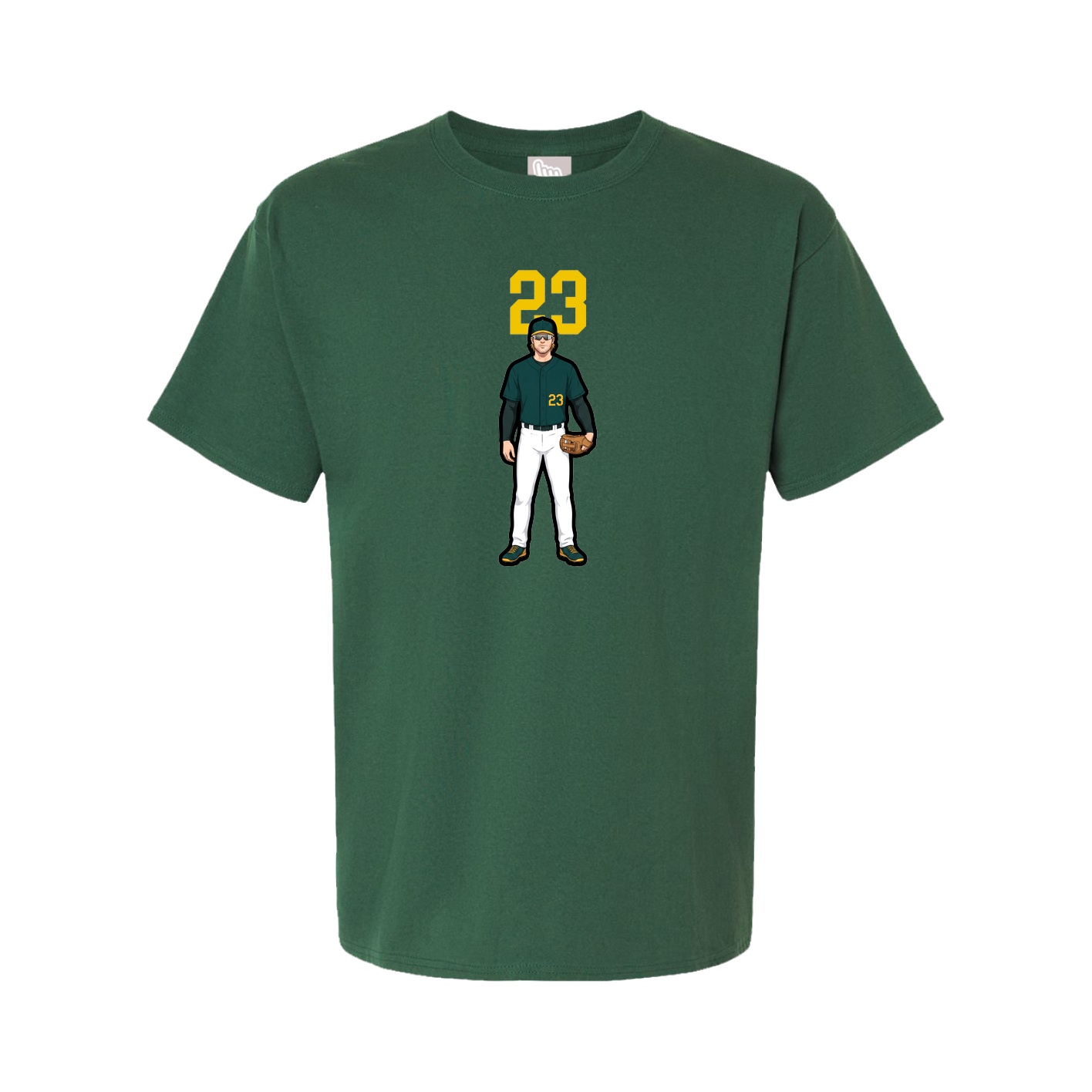 Tee — Number Top in Green