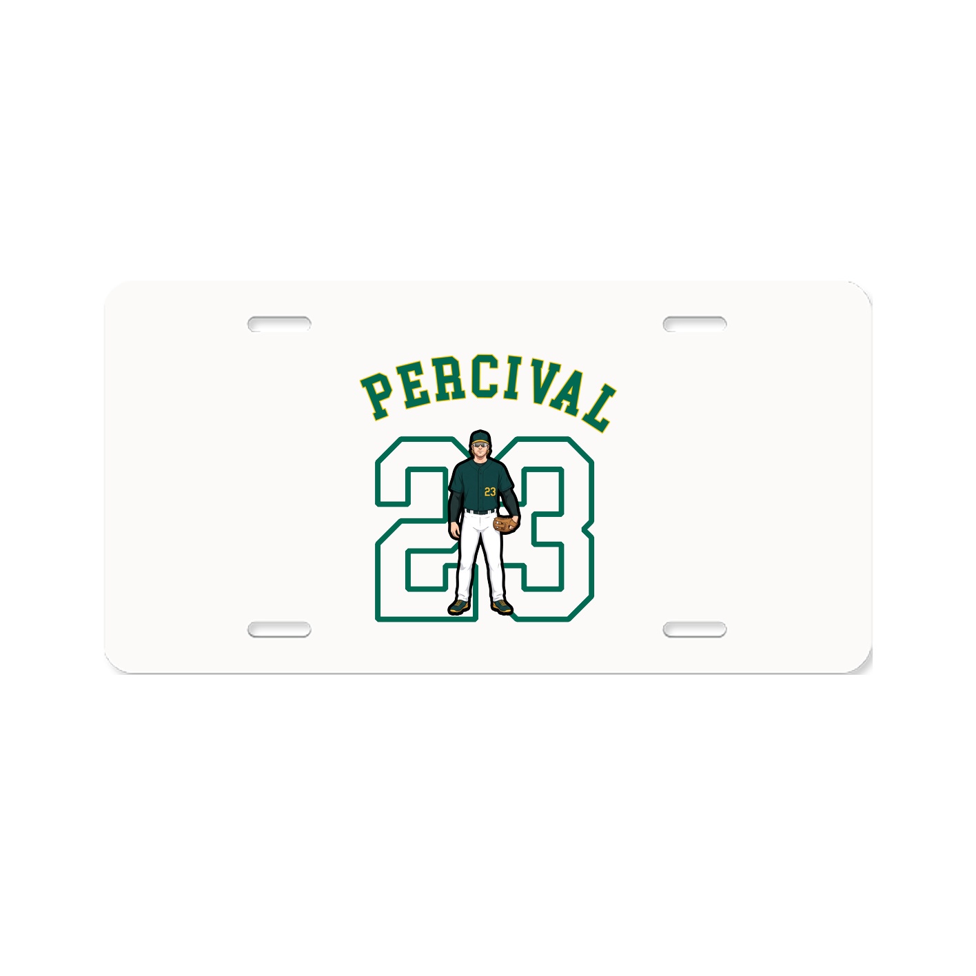 License Plate — Shirsey Arch in Classic