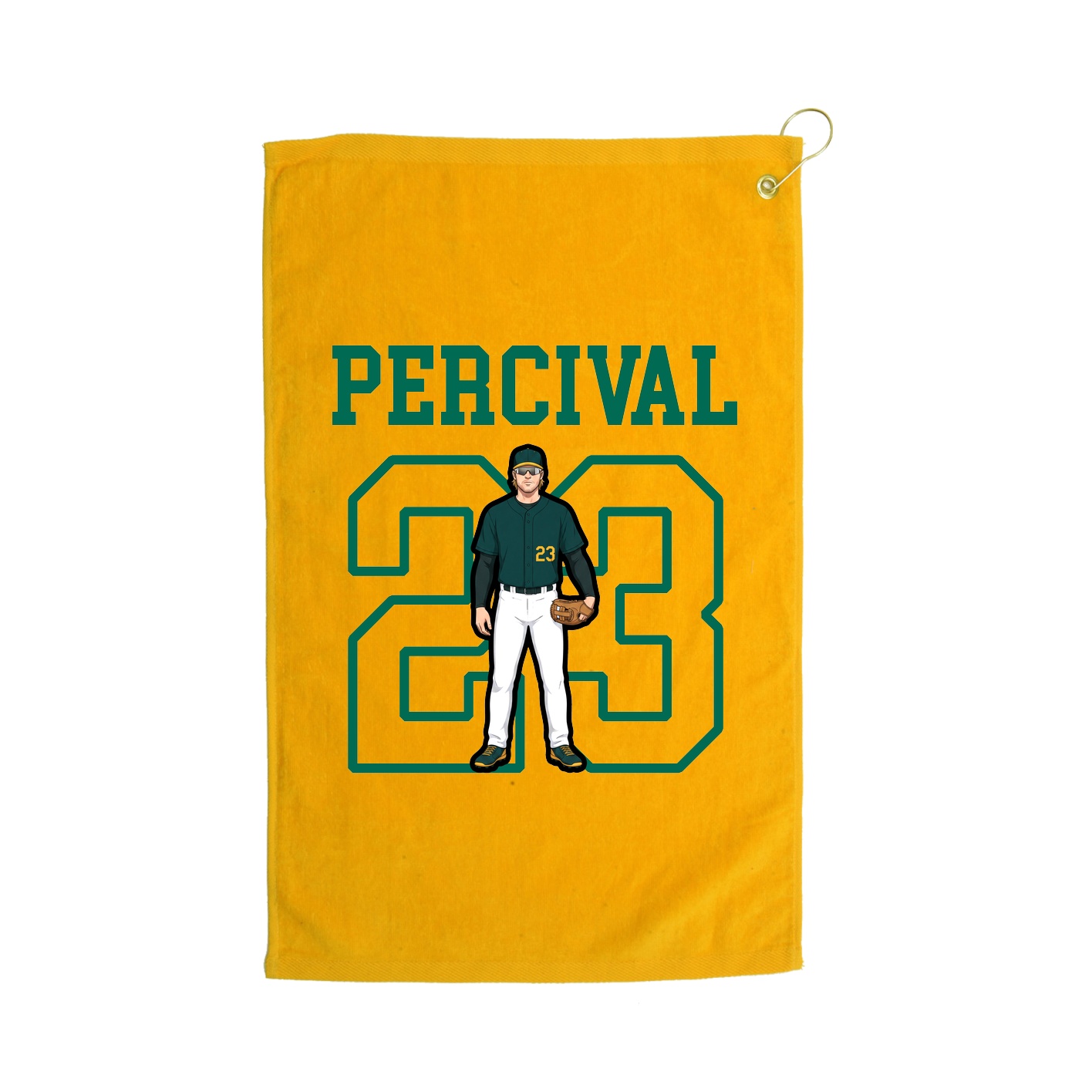 Golf Towel — Shirsey in Gold