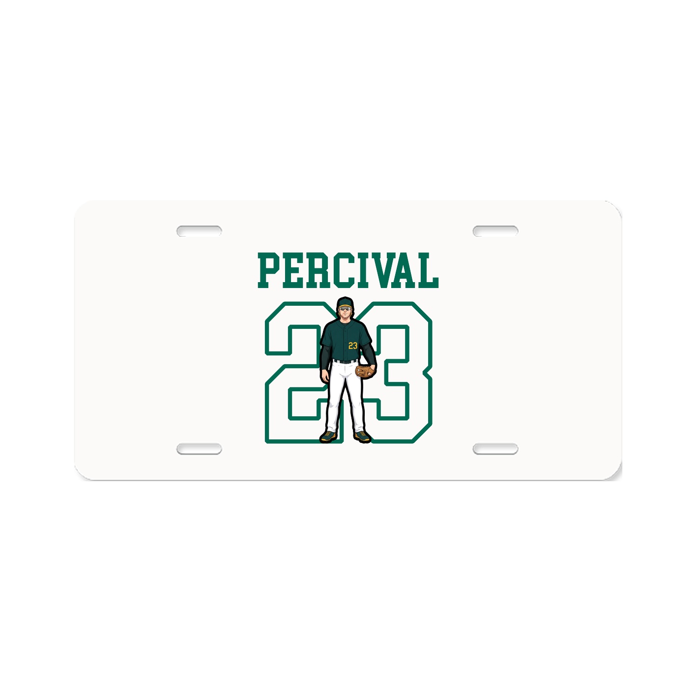 License Plate — Shirsey in Classic