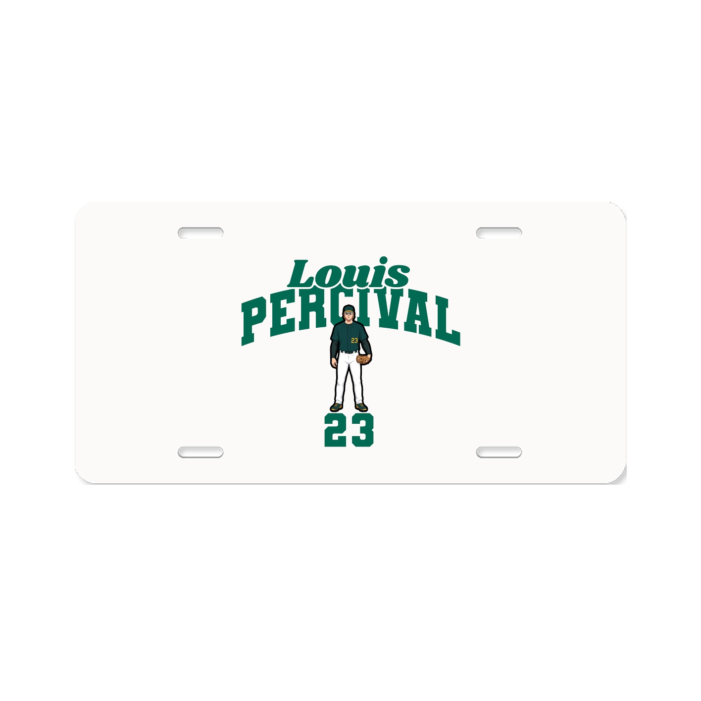 License Plate — Signature Arch in Classic