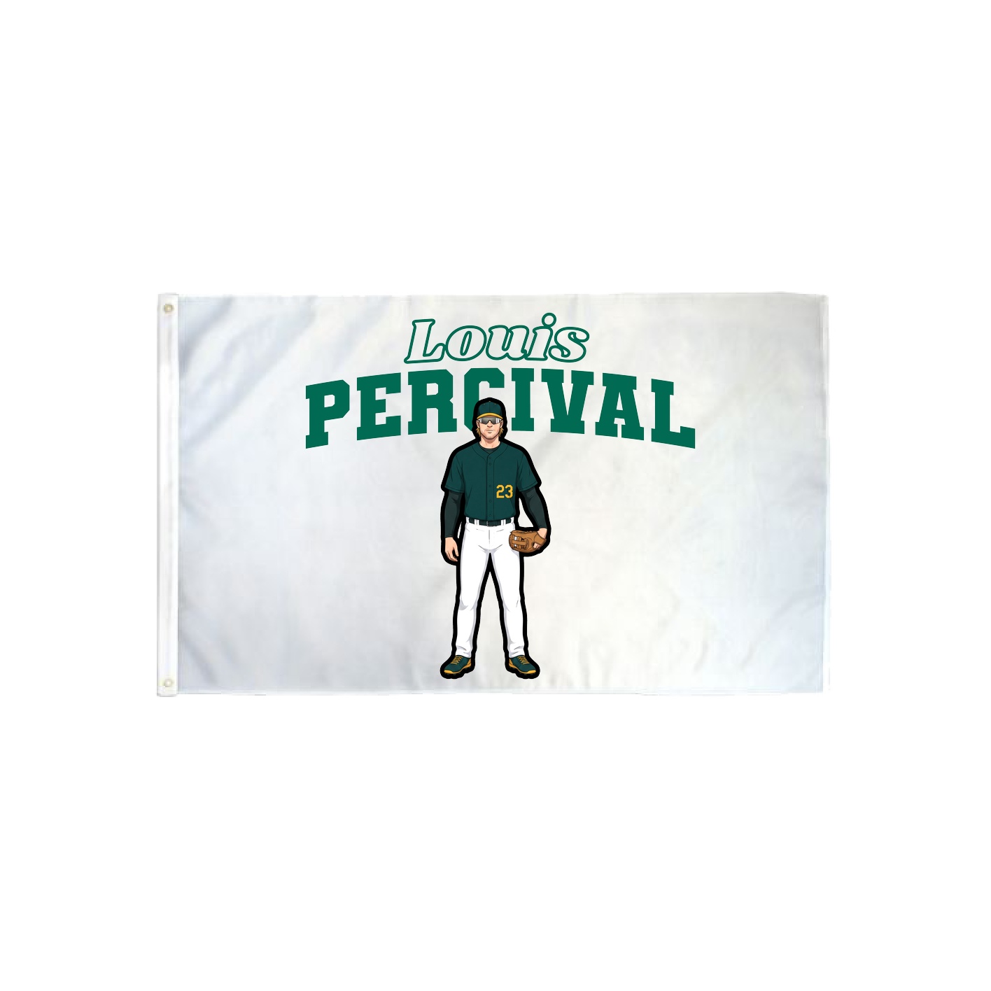 3x5 Flag — Name Arch in Classic