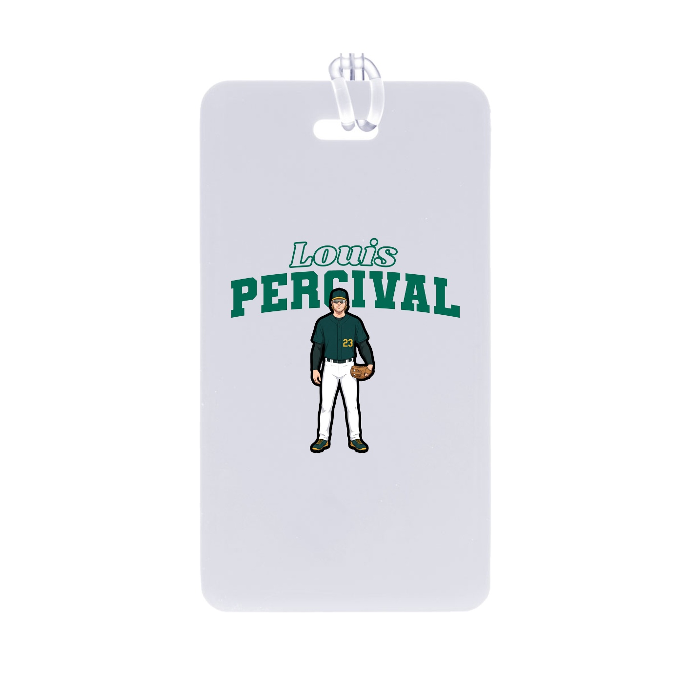 Bag Tag — Name Arch in Classic