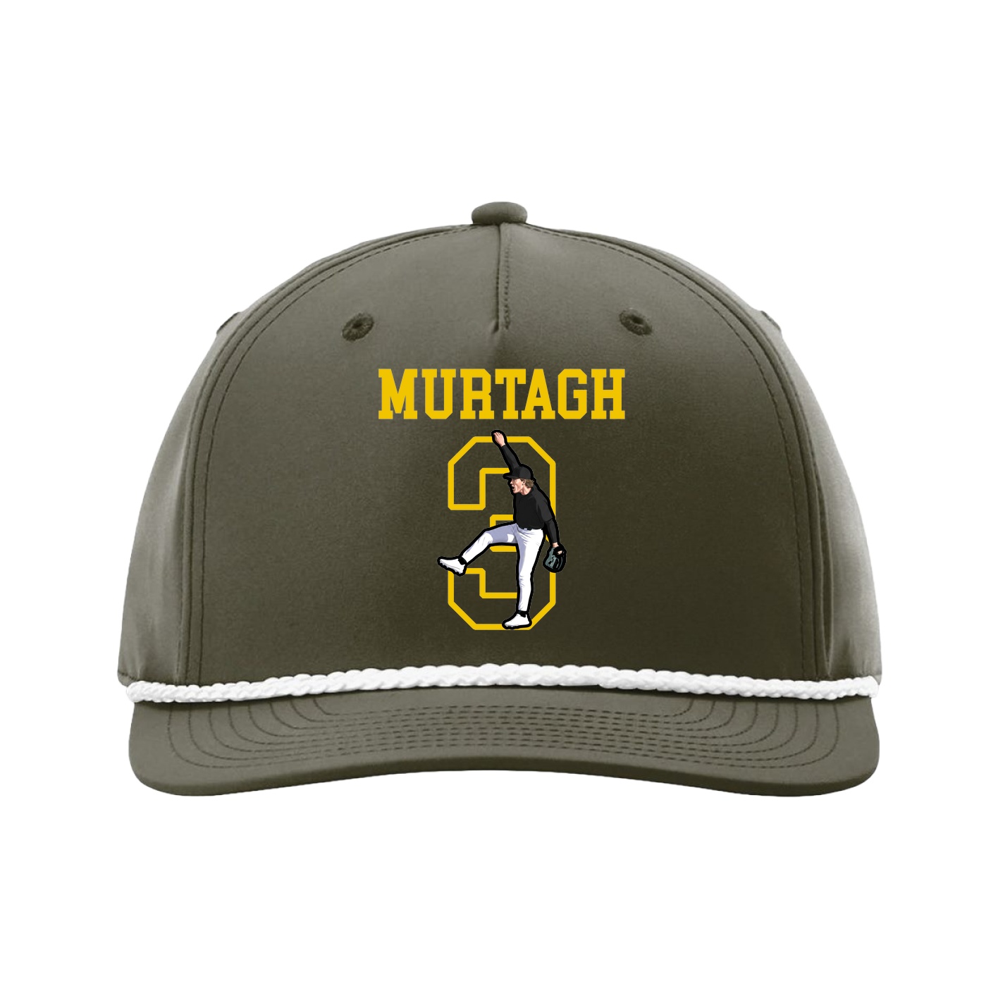 Five-Panel Classic Rope Cap — Shirsey in Green
