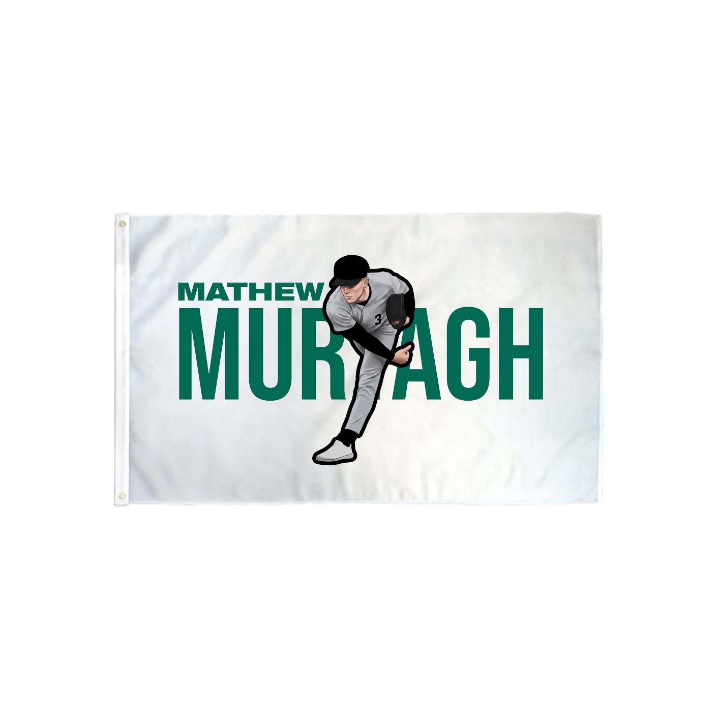 3x5 Flag — Player Name in Classic