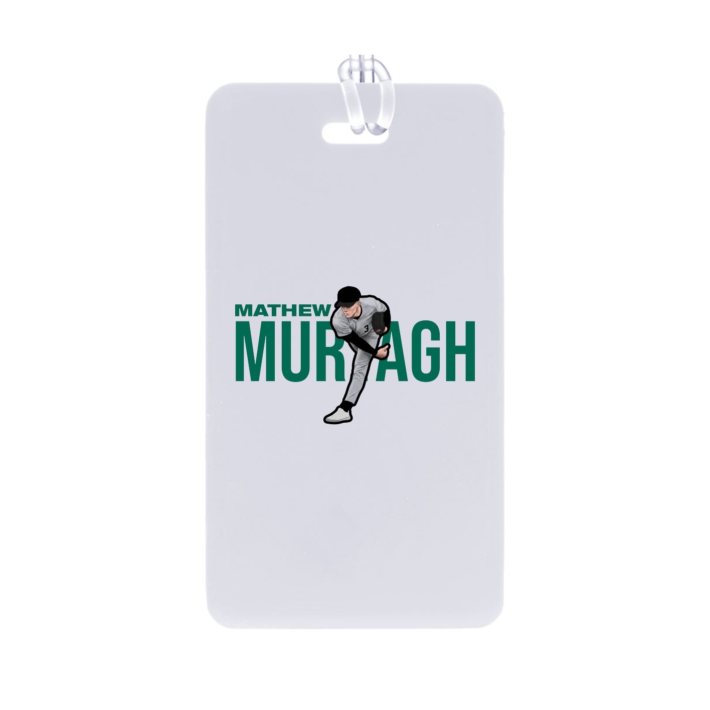 Bag Tag — Player Name in Classic