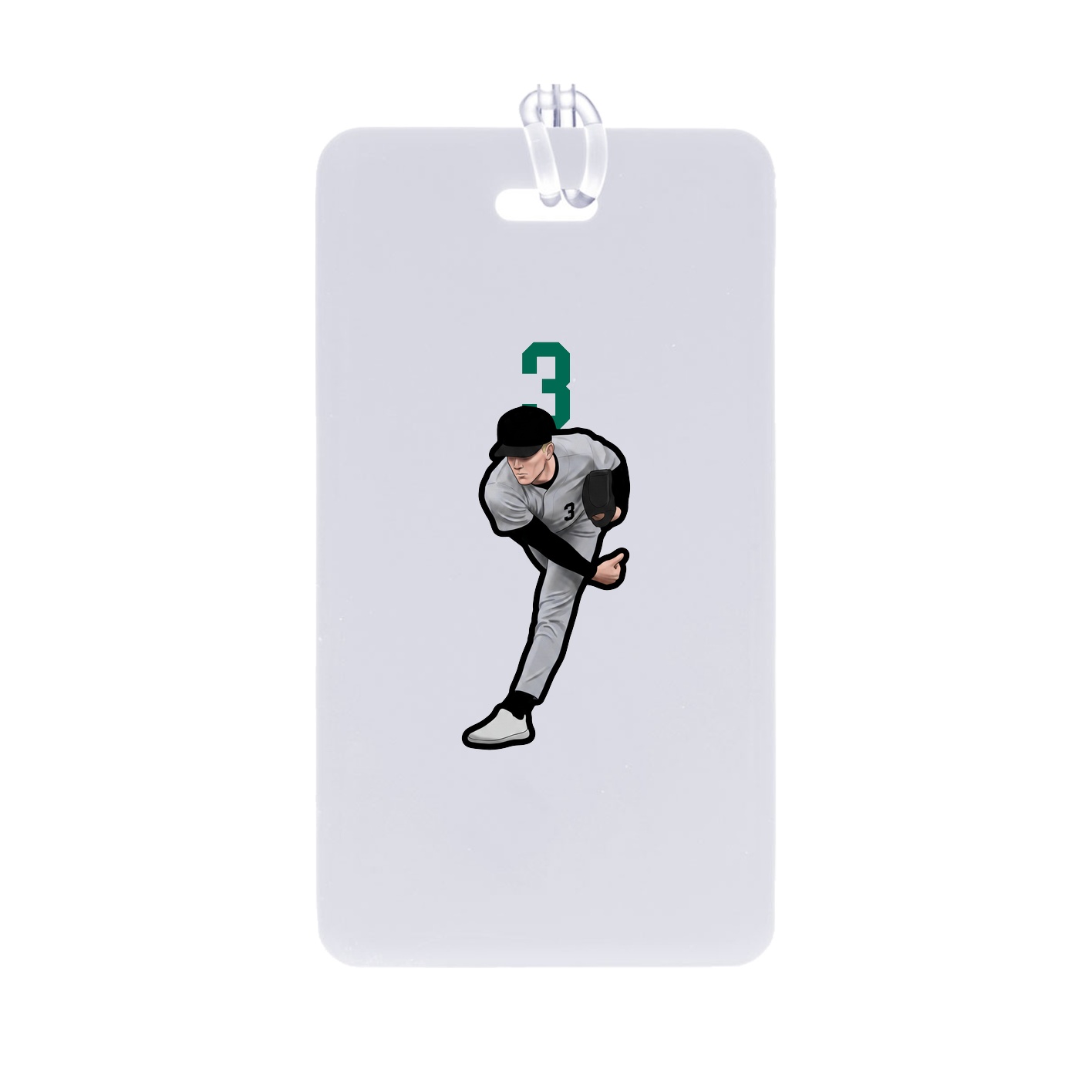 Bag Tag — Number Top in Classic