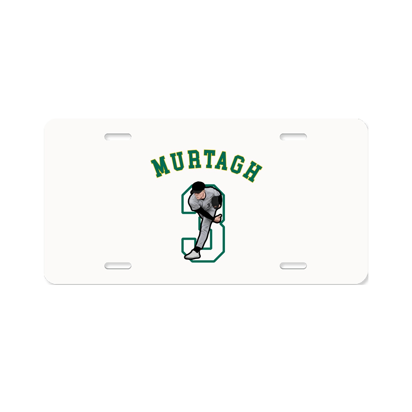 License Plate — Shirsey Arch in Classic