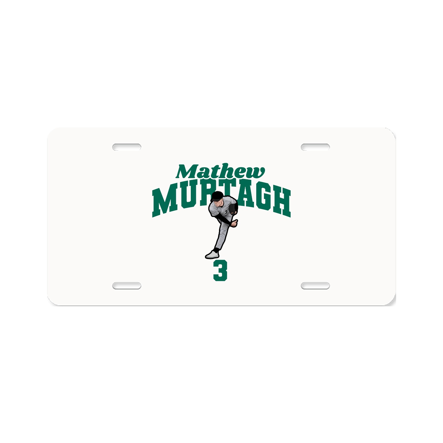 License Plate — Signature Arch in Classic