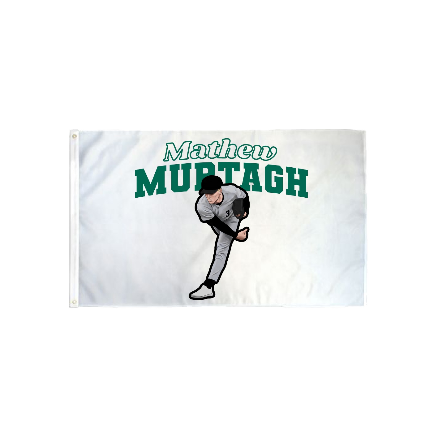 3x5 Flag — Name Arch in Classic