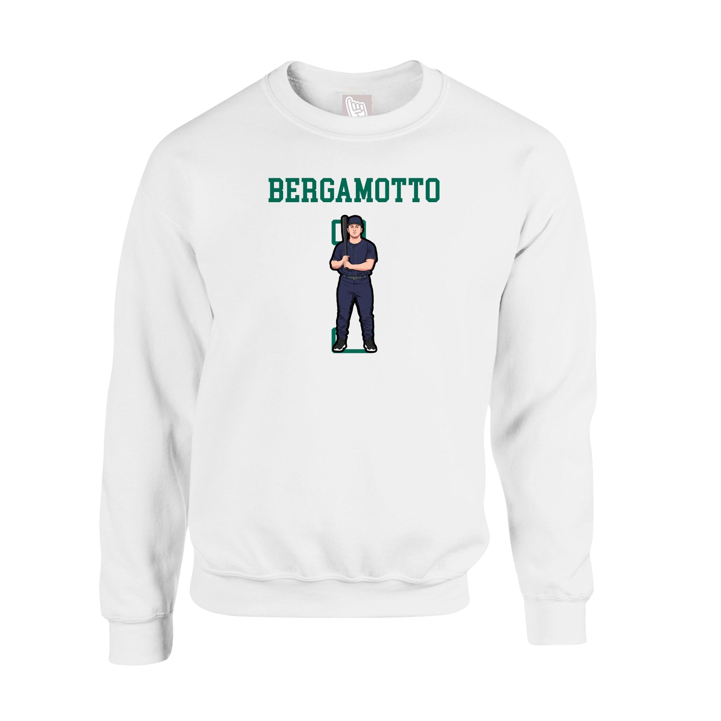 Fleece Crew — Shirsey in White