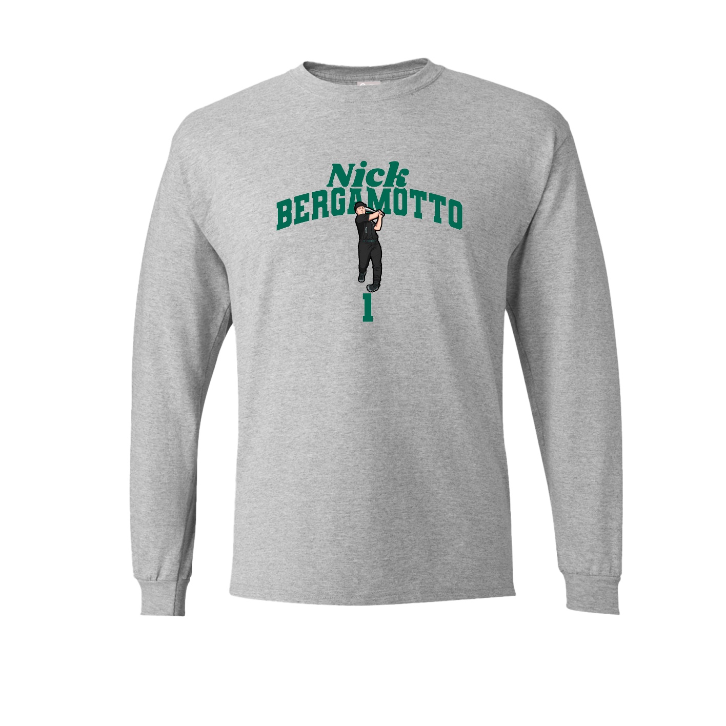 Long Sleeve Tee — Signature Arch in Grey