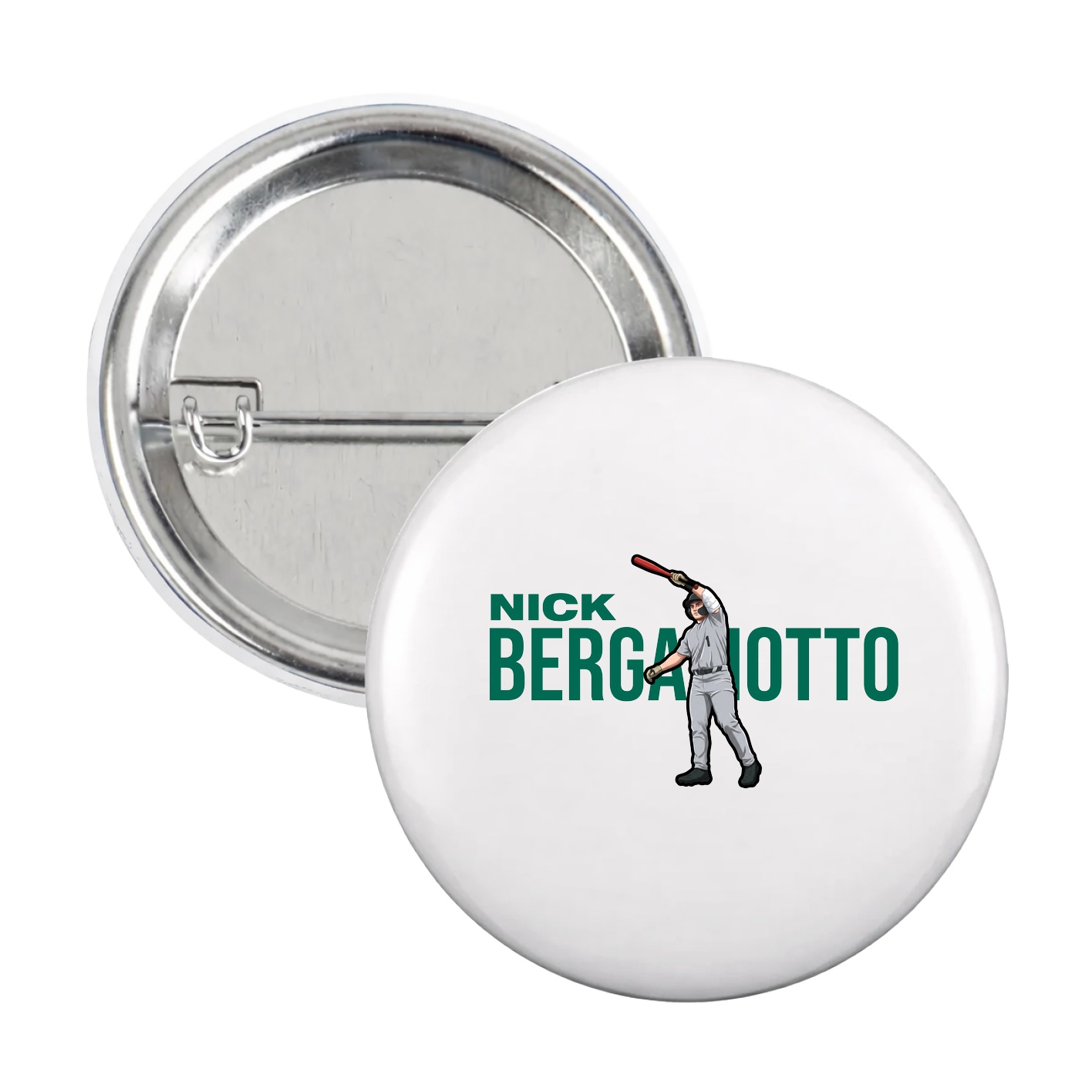 Game Day Button — Player Name in White