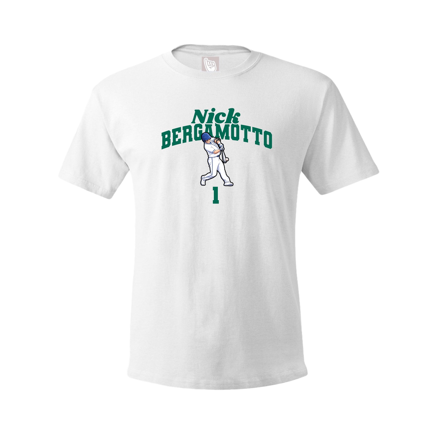 Youth Tee — Signature Arch in White