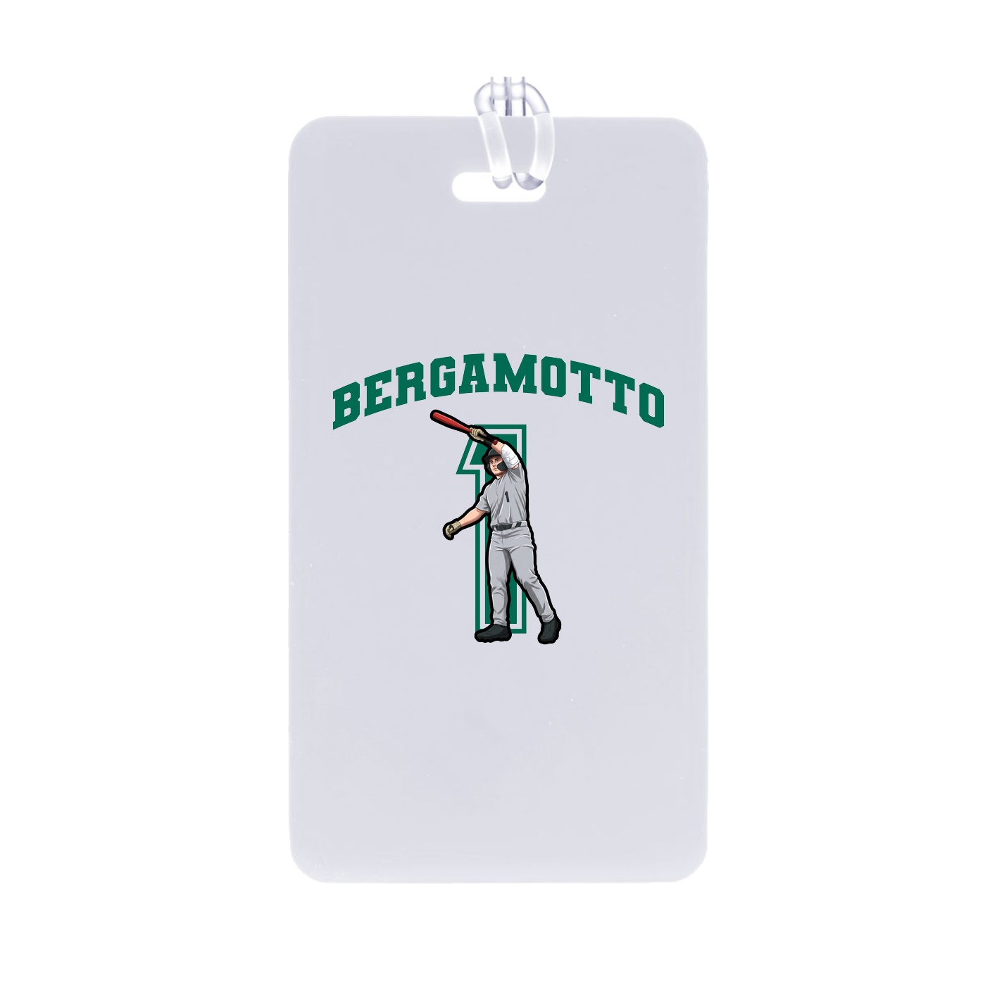 Bag Tag — Number in Classic