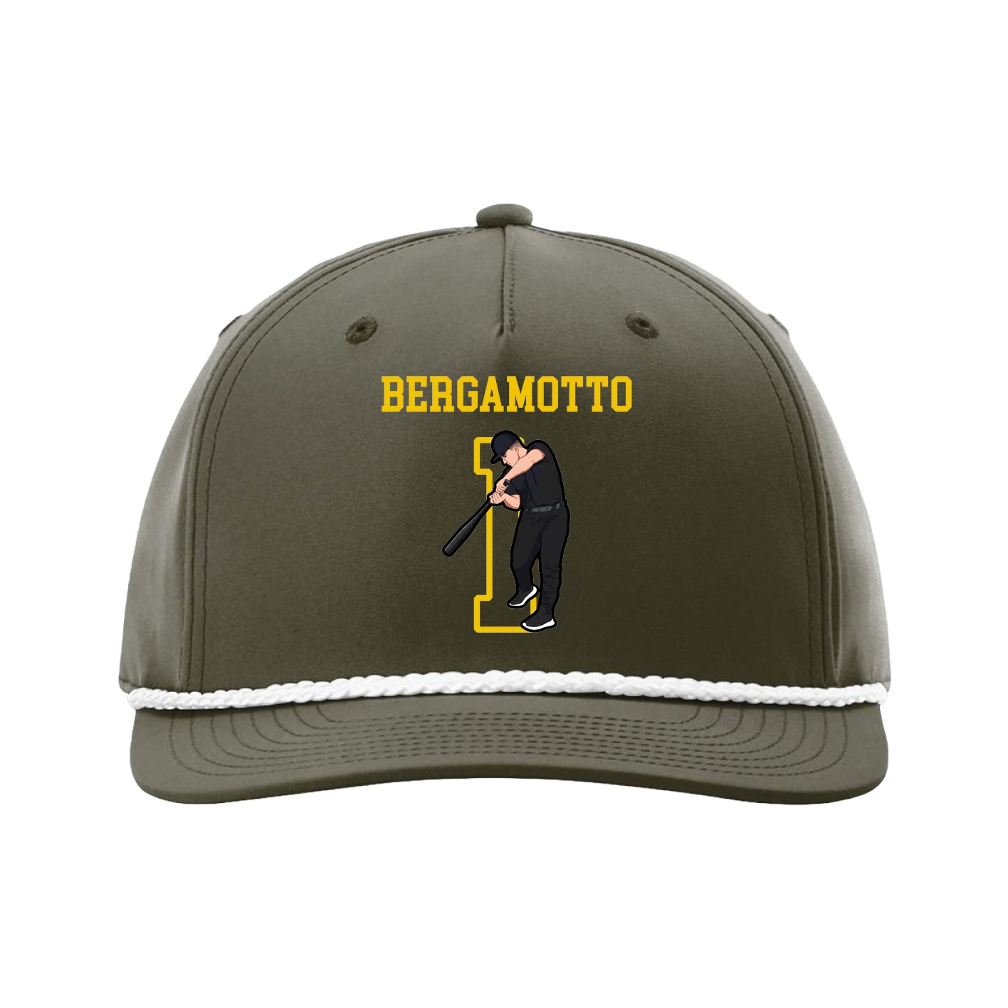 Five-Panel Classic Rope Cap — Shirsey in Green