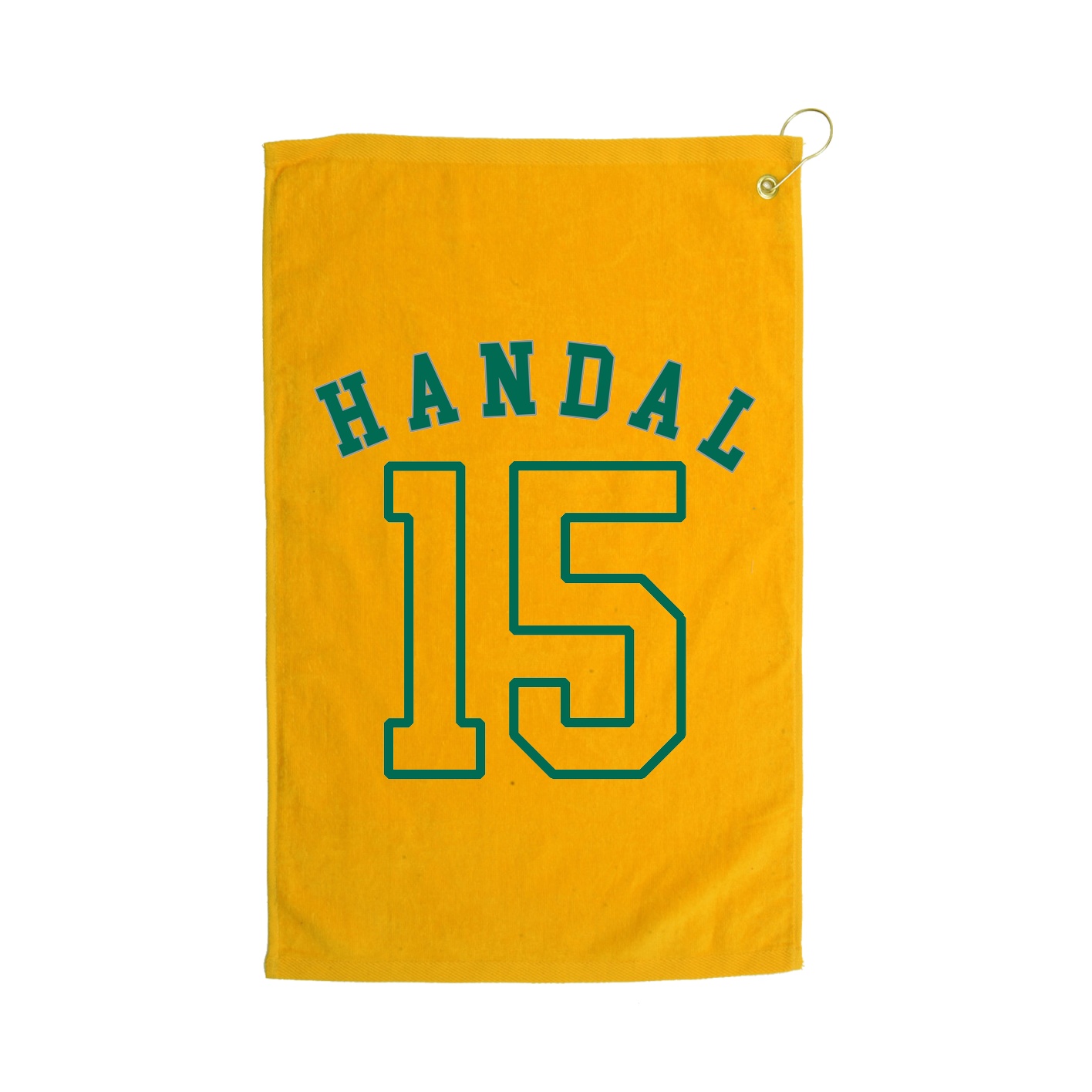 Golf Towel — Shirsey Arch in Gold