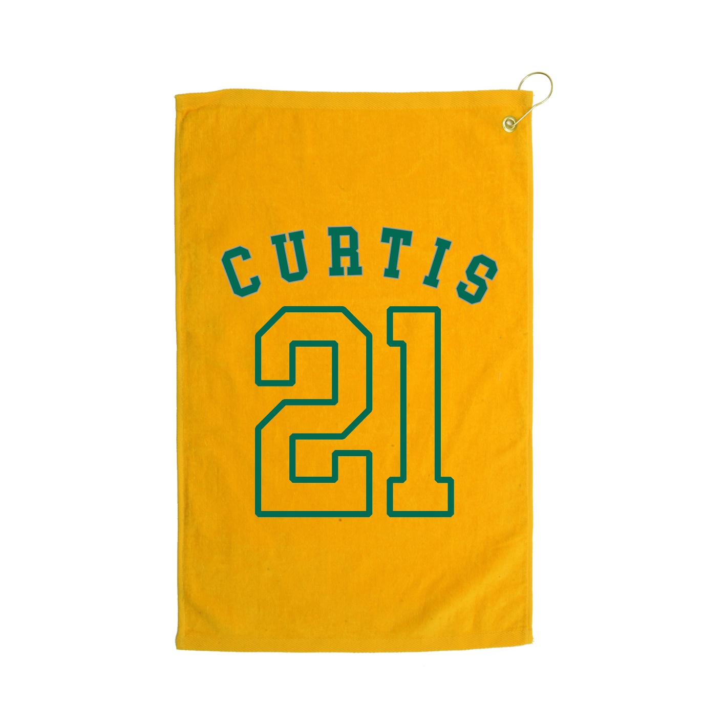 Golf Towel — Shirsey Arch in Gold