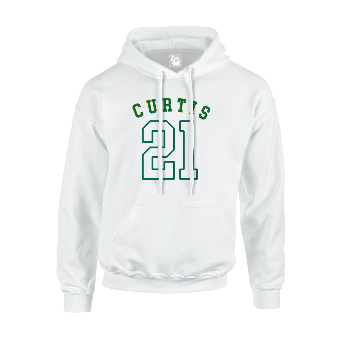 Hoodie — Shirsey Arch in White