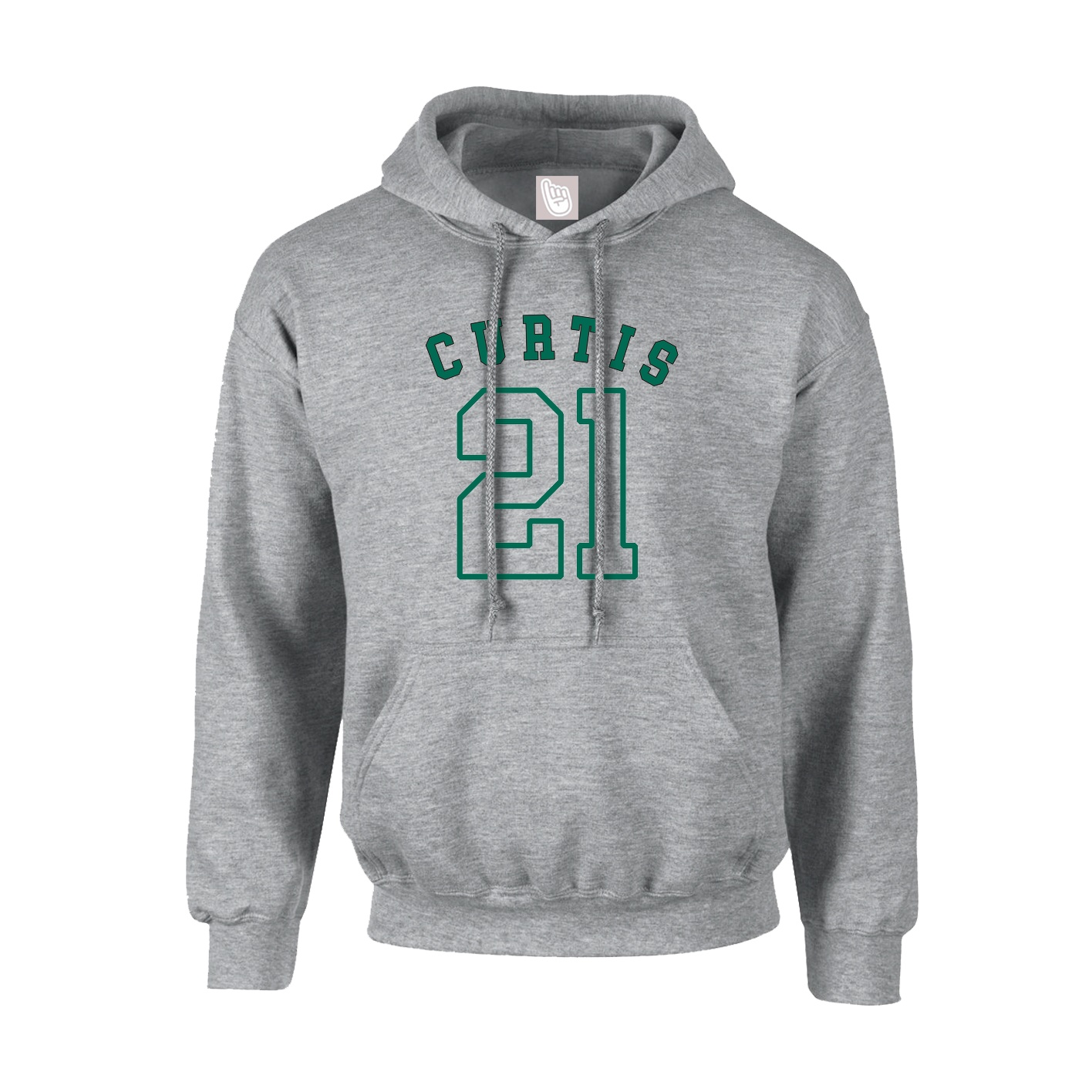 Youth Hoodie — Shirsey Arch in Grey