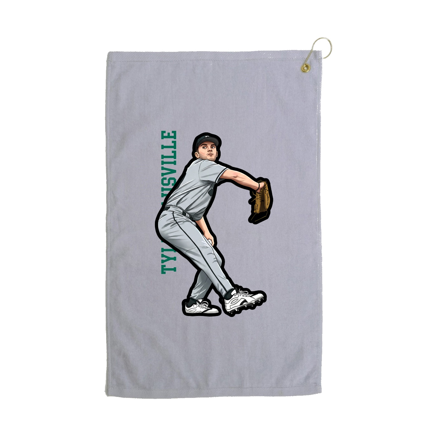 Golf Towel — Classic in Grey