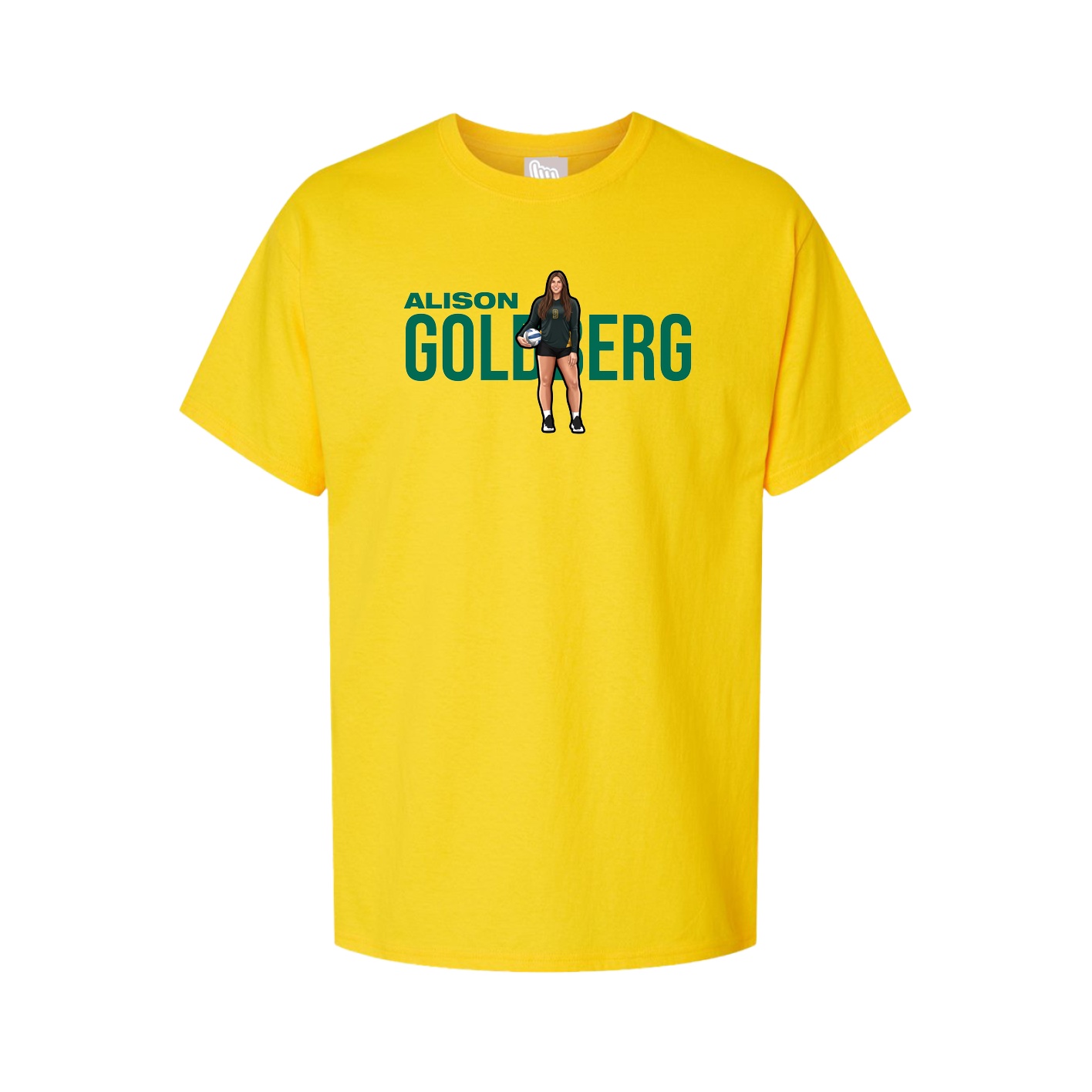 Tee — Player Name in Gold