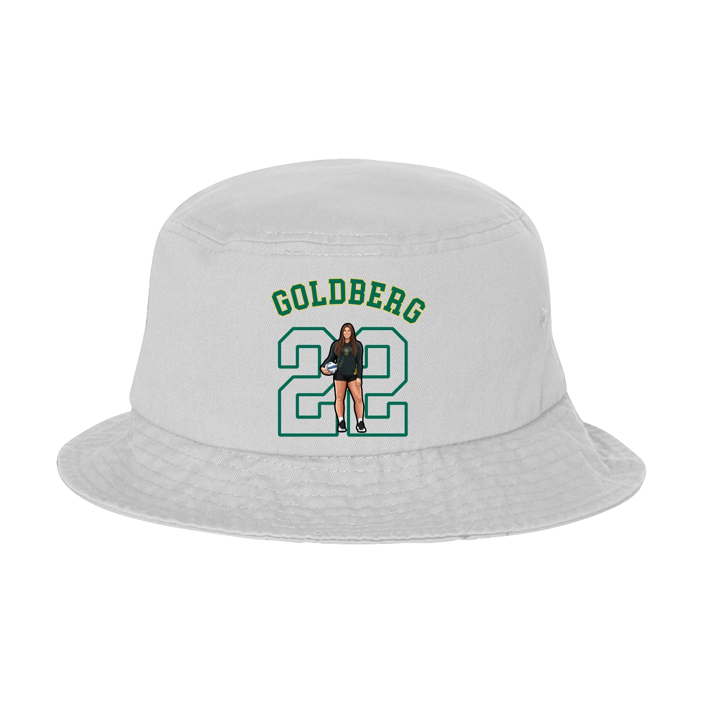 Bucket Cap — Shirsey Arch in White