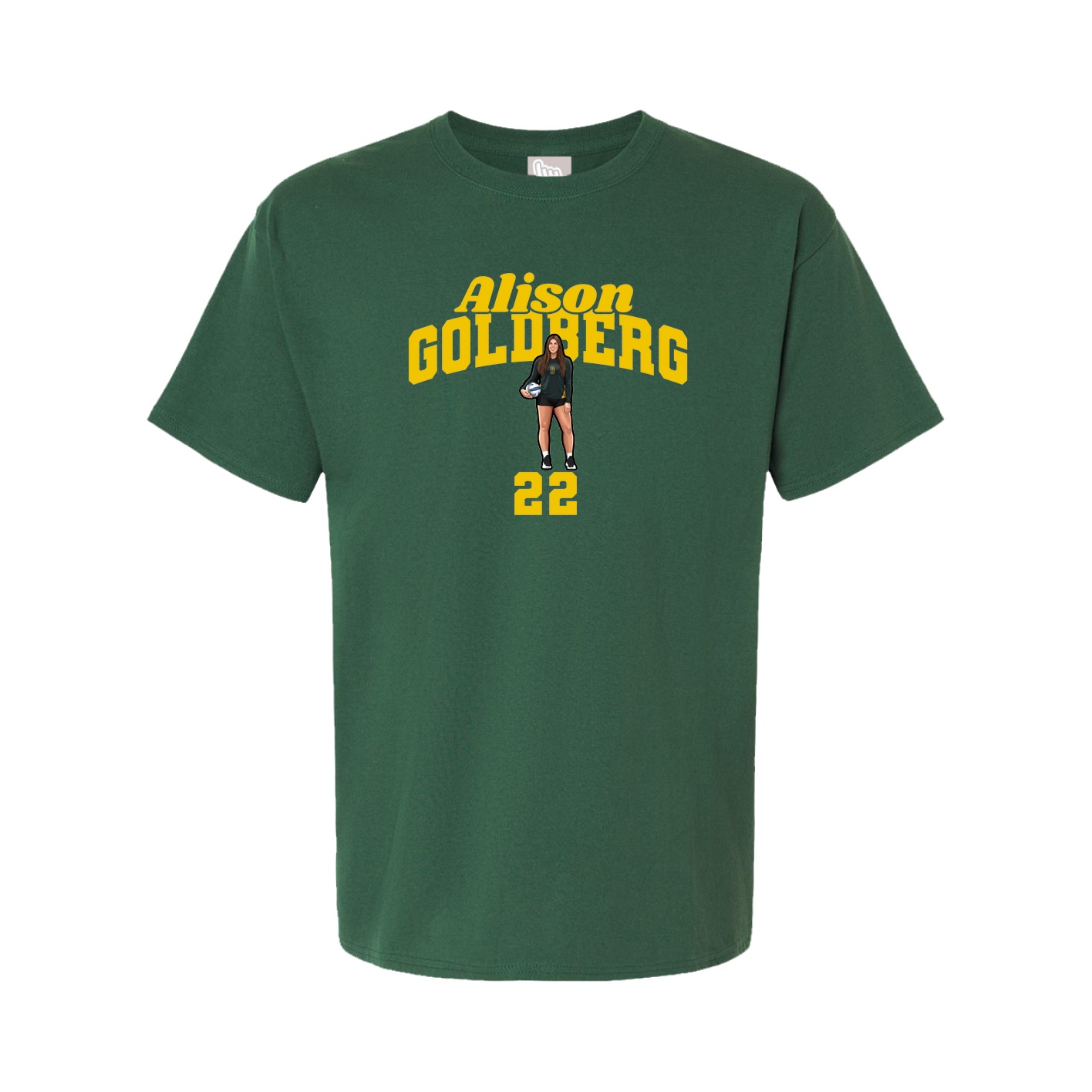 Tee — Signature Arch in Green