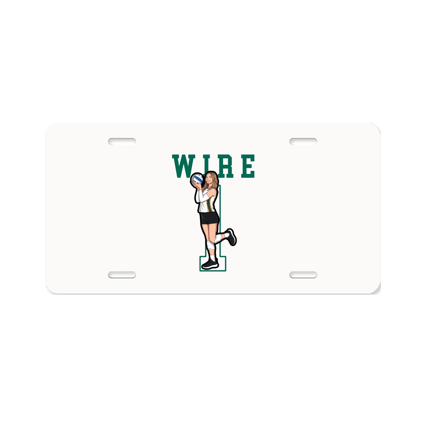 License Plate — Shirsey in Classic