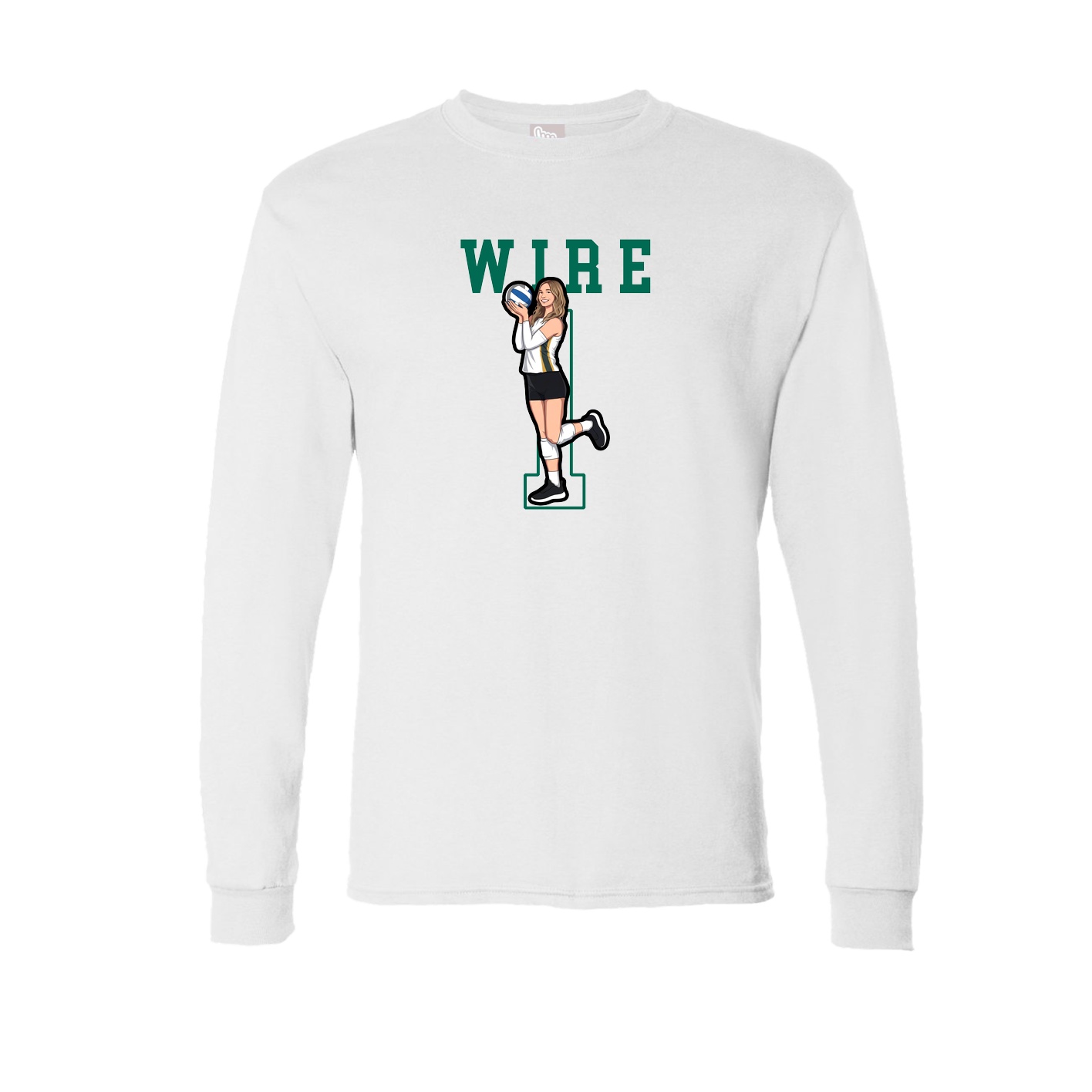 Long Sleeve Tee — Shirsey in White