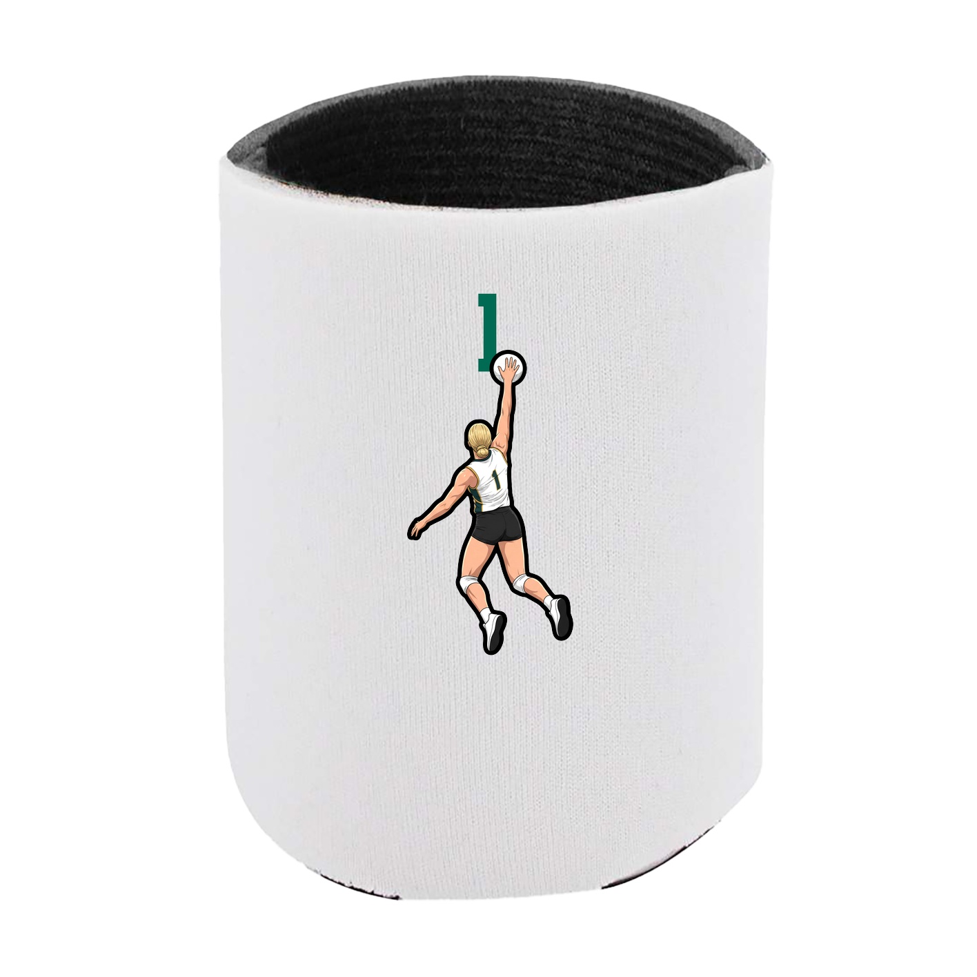Can Holder — Number Top in White