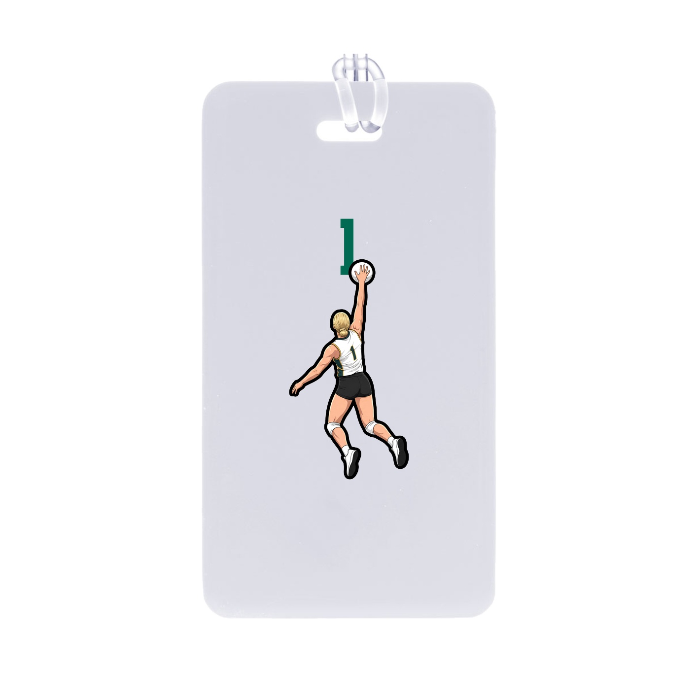 Bag Tag — Number Top in Classic
